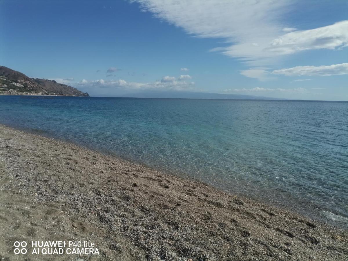 Recanati Taormina Beach Leilighet Giardini Naxos Eksteriør bilde